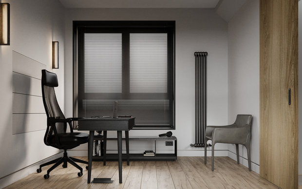 Фото из портфолио Black nord forest – фотографии дизайна интерьеров на INMYROOM