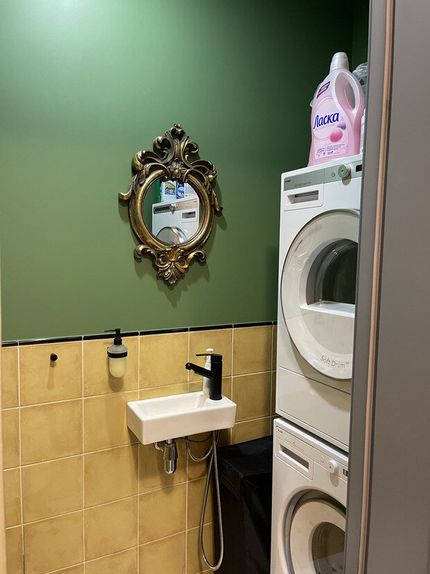 Фотография: Ванная в стиле Прованс и Кантри, Эклектика, Винтажный, Ремонт на практике – фото на INMYROOM