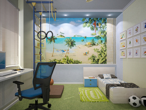 Фотография: Детская в стиле Прованс и Кантри – фото на INMYROOM