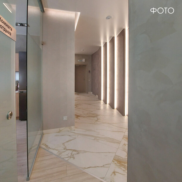 Фото из портфолио офисное пространство, ресепшн – фотографии дизайна интерьеров на INMYROOM