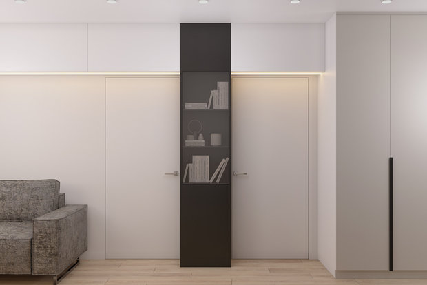 Фото из портфолио Дизайн проект 2-х комнатной квартиры "СОЛНЕЧНЫЙ ЗАКАТ" – фотографии дизайна интерьеров на INMYROOM