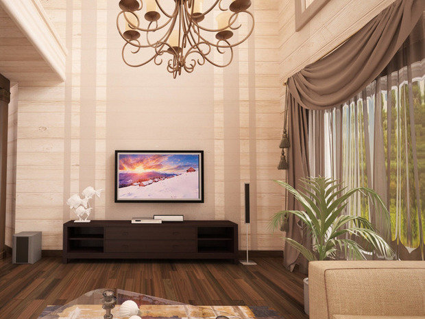 Фото из портфолио Модернизм в бежево-шоколадных оттенках – фотографии дизайна интерьеров на INMYROOM