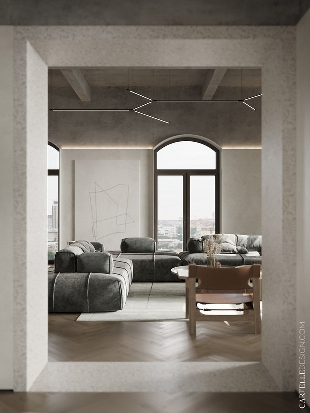 Фото из портфолио Beton M8 – фотографии дизайна интерьеров на INMYROOM