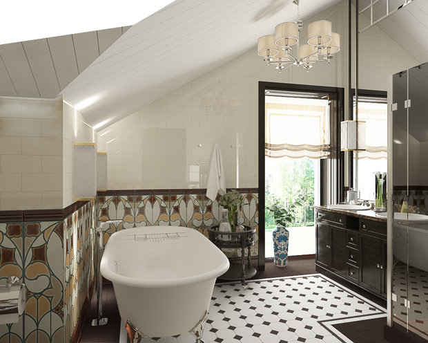 Фотография: Ванная в стиле Классический – фото на InMyRoom.ru