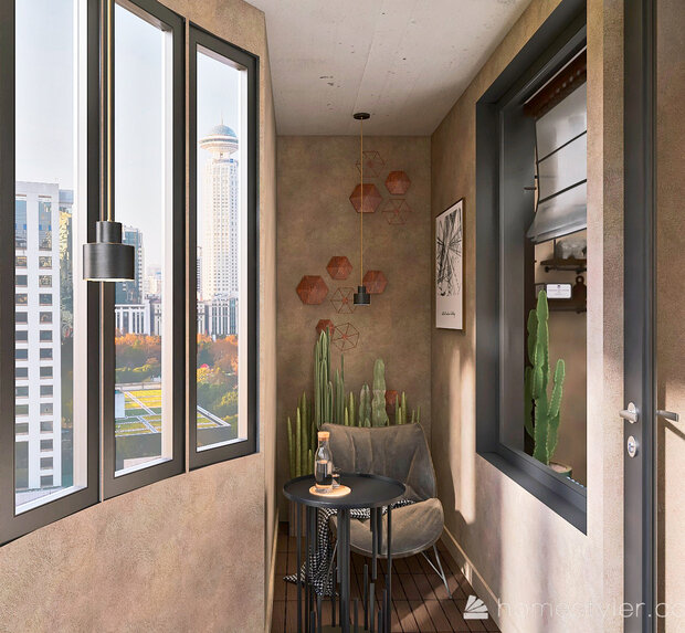 Фото из портфолио Мужской лофт – фотографии дизайна интерьеров на INMYROOM