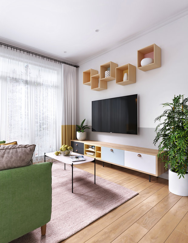 Фотография: Гостиная в стиле Эко, Скандинавский, Дом, Проект недели, Дом и дача, Ленинградская область, Олег Минц – фото на INMYROOM