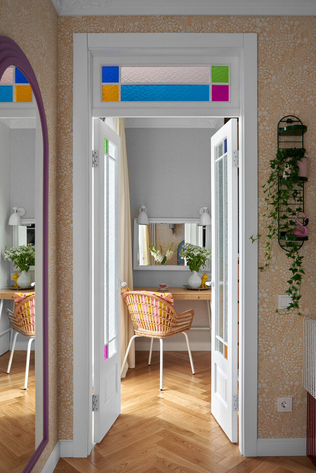 Фотография: Спальня в стиле Современный, Эклектика, Квартира, Проект дня, Беларусь, Минск, 2 комнаты, 60-90 метров, Анжелика Макаревич – фото на INMYROOM