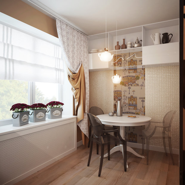 Фото из портфолио светлая квартира в современном стиле в  Беляево – фотографии дизайна интерьеров на INMYROOM