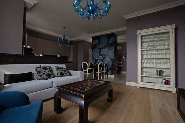 Фото из портфолио Над Москвой – фотографии дизайна интерьеров на INMYROOM