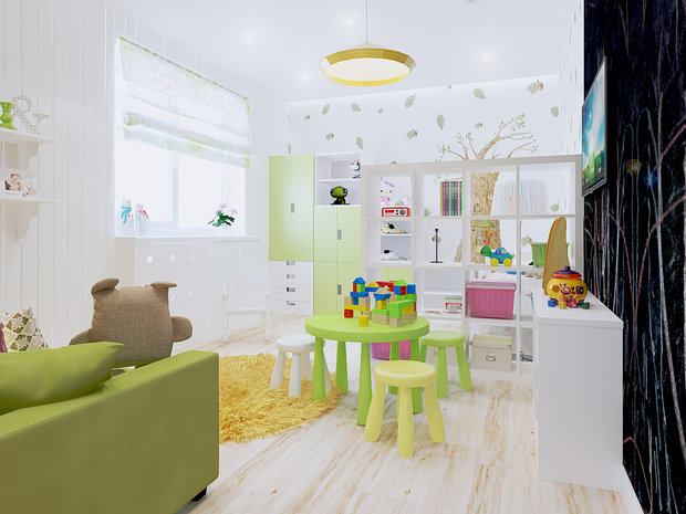 Фото из портфолио Частная квартира 73м2 – фотографии дизайна интерьеров на INMYROOM