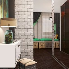 Фото из портфолио Бирюзовый лофт – фотографии дизайна интерьеров на INMYROOM