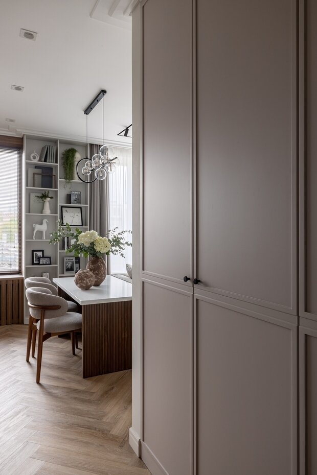 Фотография: Прихожая в стиле Современный, Квартира, Студия, Проект дня, Москва, до 40 метров, Sloyarch – фото на INMYROOM