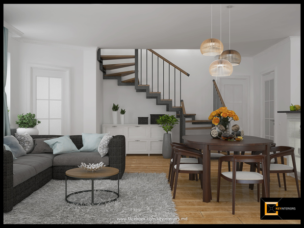 Фото из портфолио Scandinavian House #1 – фотографии дизайна интерьеров на INMYROOM
