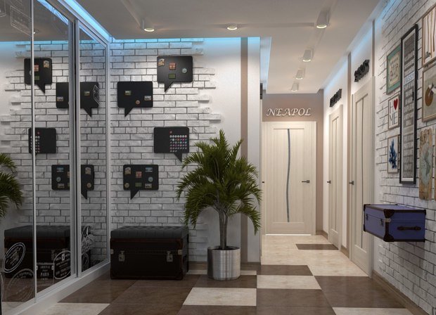 Фото из портфолио Пристанище путешественников – фотографии дизайна интерьеров на INMYROOM