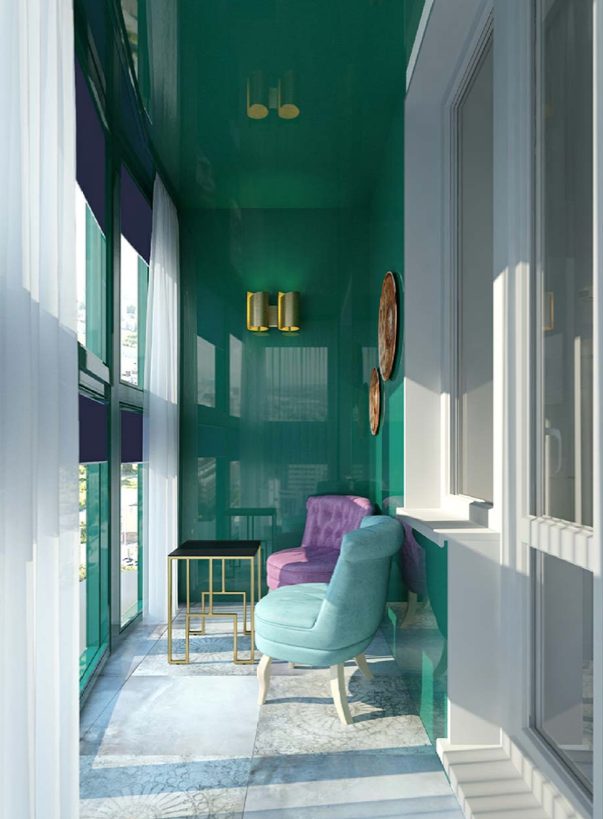 Фото из портфолио Стильная студия в новостройке. 25м² – фотографии дизайна интерьеров на INMYROOM