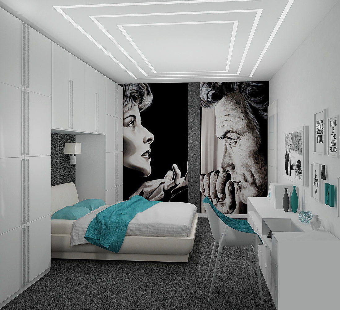 Фото из портфолио Проект квартиры П 44 "Акценты" – фотографии дизайна интерьеров на INMYROOM Фото из портфолио Проект квартиры П 44 "Акценты" – фотографии дизайна интерьеров на INMYROOM