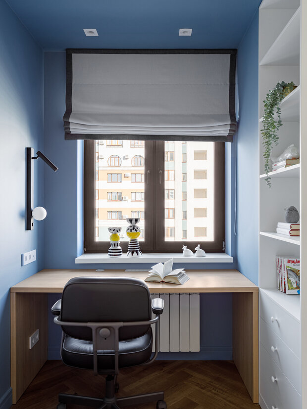 Фотография: Детская в стиле Современный, Эклектика, Квартира, Проект дня, Самара, Кирпичный дом, 3 комнаты, Более 90 метров, Айгуль Султанова – фото на INMYROOM