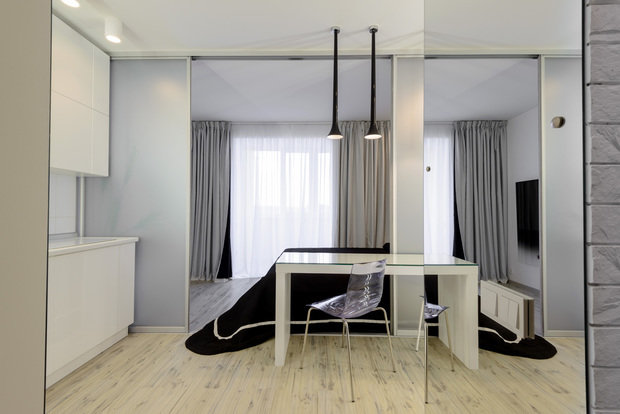 Фото из портфолио Квартира 29 м2 – фотографии дизайна интерьеров на INMYROOM