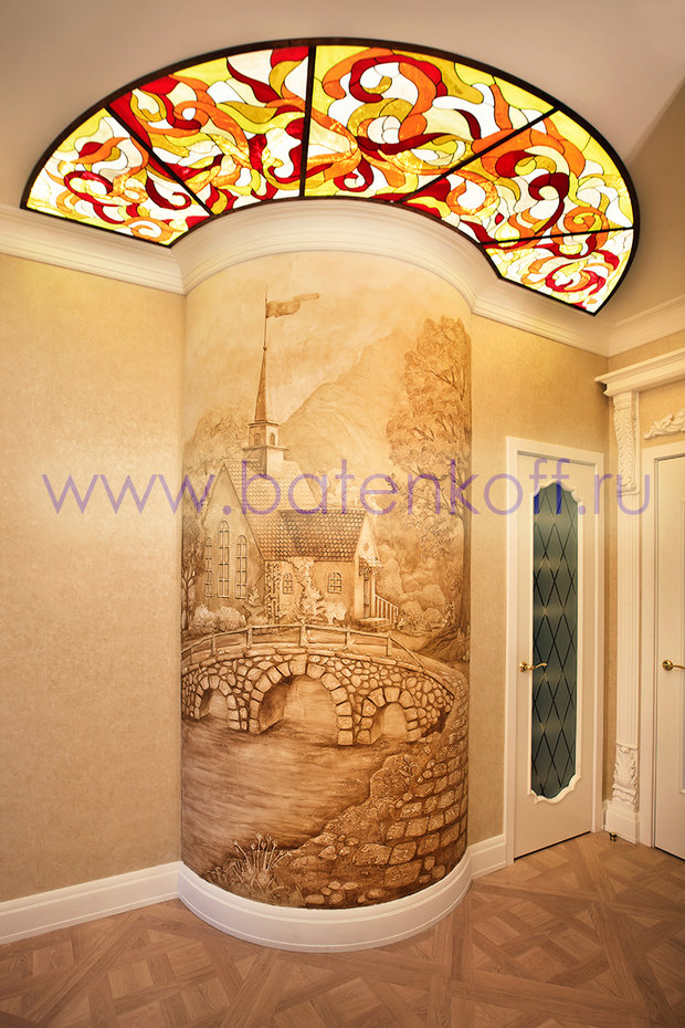 Фото из портфолио Фото реализованной под ключ гостиной в классическом стиле. – фотографии дизайна интерьеров на InMyRoom.ru