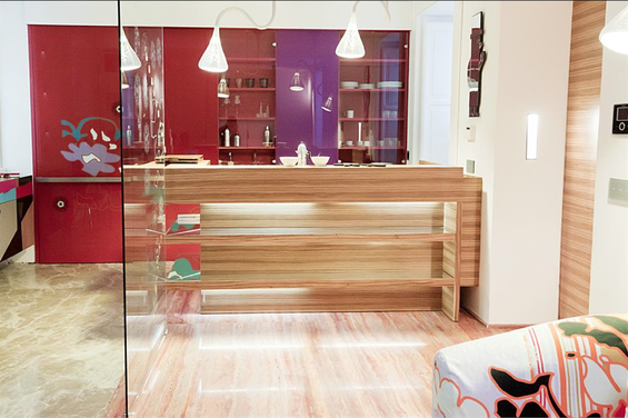 Фотография: Кухня и столовая в стиле Современный, Дом, Цвет в интерьере, Дома и квартиры – фото на INMYROOM