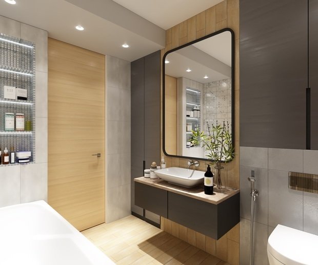 Фото из портфолио Проект 3-х комнатной квартиры в духе лофт – фотографии дизайна интерьеров на INMYROOM