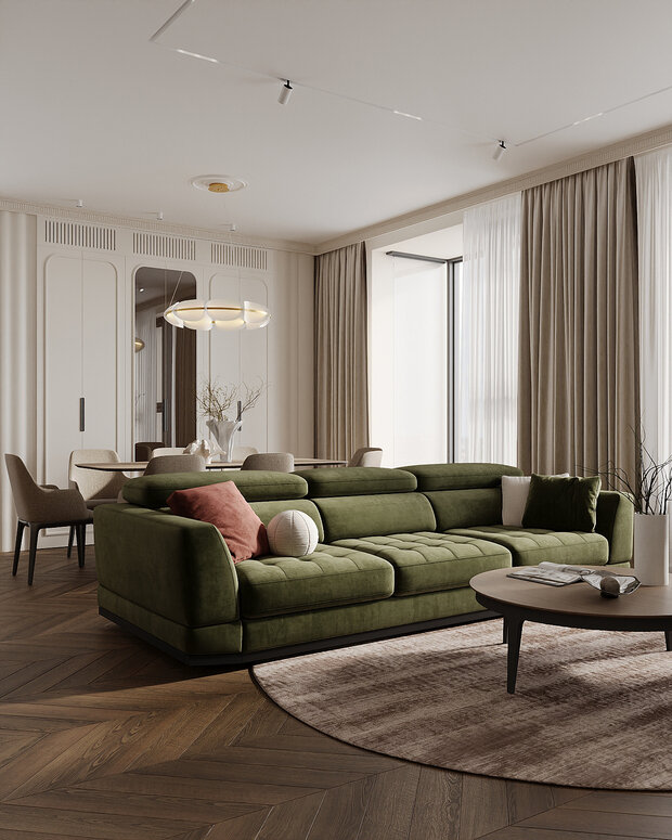 Фото из портфолио Квартира в ЖК "Михайловский"  – фотографии дизайна интерьеров на INMYROOM