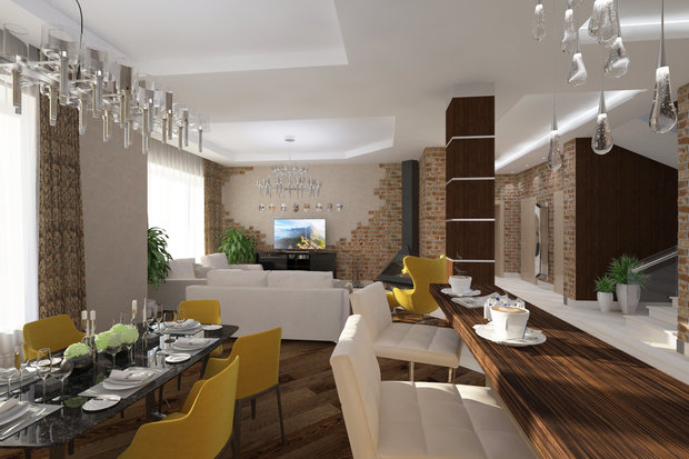 Фото из портфолио Эклектичный стиль – фотографии дизайна интерьеров на INMYROOM