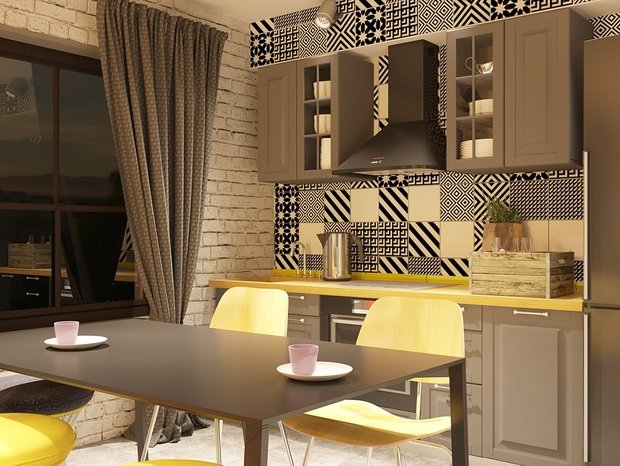 Фото из портфолио нескучная квартира в стиле  эклектика – фотографии дизайна интерьеров на INMYROOM