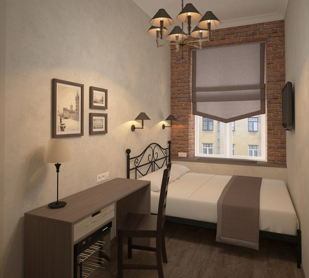 Фото из портфолио мини гостиница  – фотографии дизайна интерьеров на InMyRoom.ru