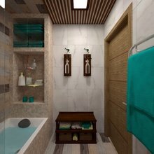 Фото из портфолио Проект Рустикальный минимализм – фотографии дизайна интерьеров на INMYROOM