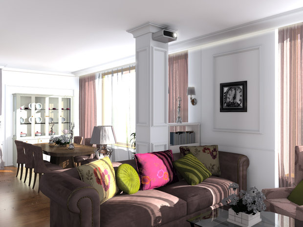 Фото из портфолио Квартира – фотографии дизайна интерьеров на INMYROOM