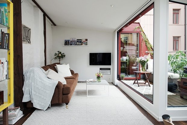 Фото из портфолио Двухуровневая квартира в Швеции – фотографии дизайна интерьеров на INMYROOM