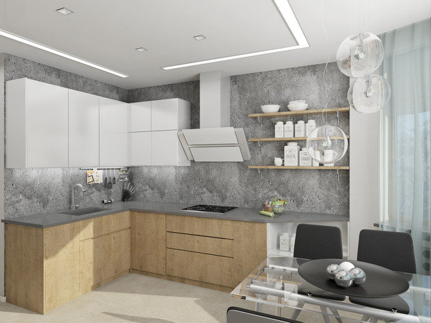 Фото из портфолио Кухня в силе индастриал – фотографии дизайна интерьеров на INMYROOM