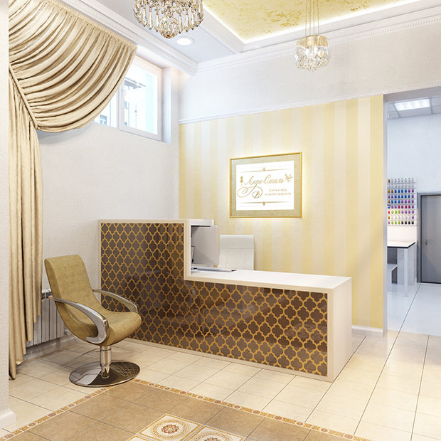 Фото из портфолио Салон "Леди Стиль", г. Сургут, ЖК "Европейский" – фотографии дизайна интерьеров на INMYROOM