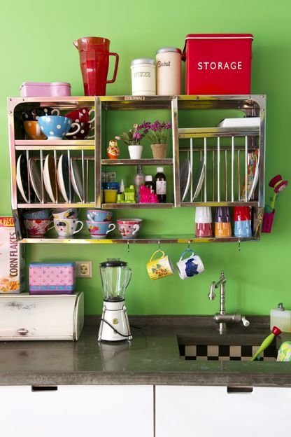 Фотография: Кухня и столовая в стиле Лофт, Декор интерьера, Дизайн интерьера, Цвет в интерьере, Советы, Ремонт – фото на INMYROOM