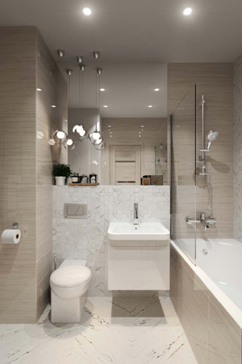 Фото из портфолио Стильная студия в новостройке. 25м² – фотографии дизайна интерьеров на INMYROOM