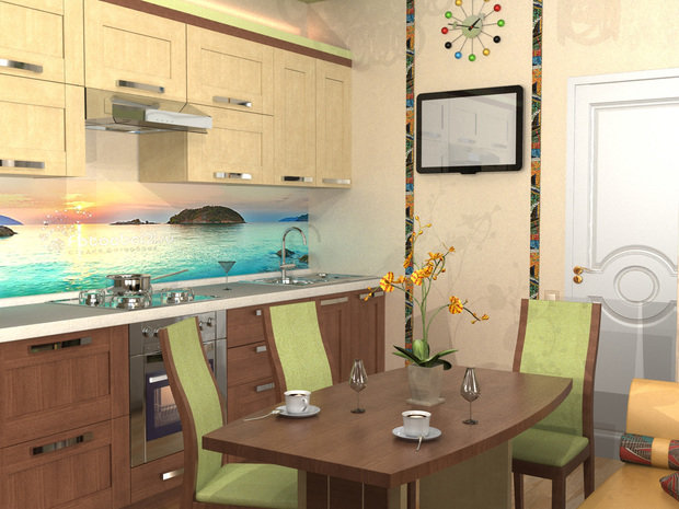 Фото из портфолио Дизайн квартиры 1 – фотографии дизайна интерьеров на INMYROOM