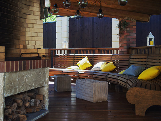 Фото из портфолио Беседка в п.Летчик-Испытатель – фотографии дизайна интерьеров на INMYROOM