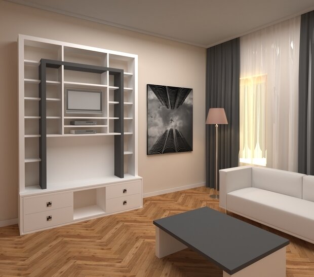 Фото из портфолио Квартира для молодой пары  – фотографии дизайна интерьеров на INMYROOM