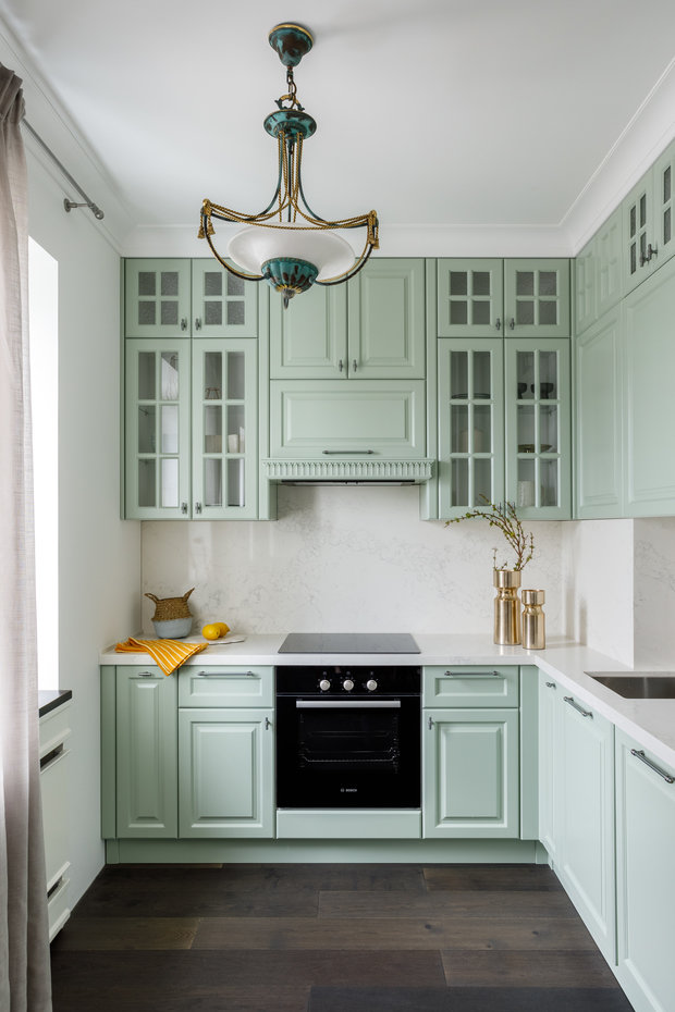 Фотография: Кухня и столовая в стиле Скандинавский, Эклектика, Квартира, Студия, Проект недели, Москва, Светлана Шалдыбина, Faomi, 40-60 метров – фото на INMYROOM