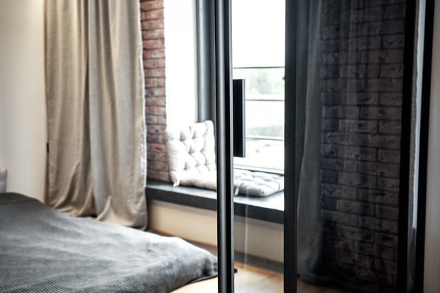 Фото из портфолио Угловая раздвижная интерьерная система raumplus – фотографии дизайна интерьеров на INMYROOM