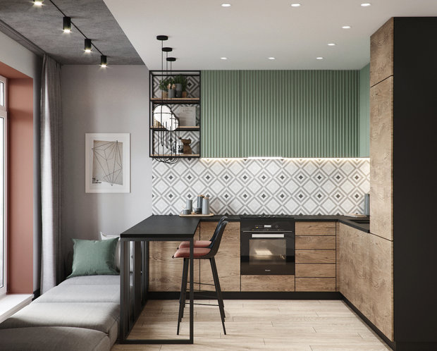 Фото из портфолио Проект интерьера в  ЖК Vivanova, Академгородок – фотографии дизайна интерьеров на INMYROOM