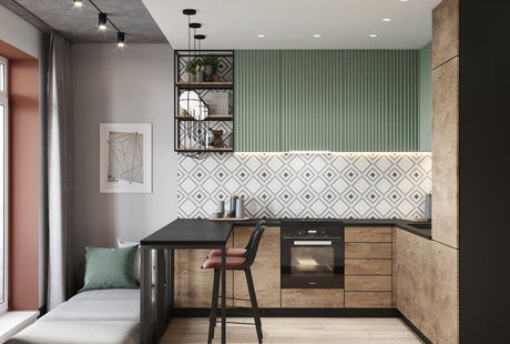 Проект интерьера в  ЖК Vivanova, Академгородок