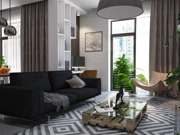 Фото из портфолио Берлога – фотографии дизайна интерьеров на INMYROOM