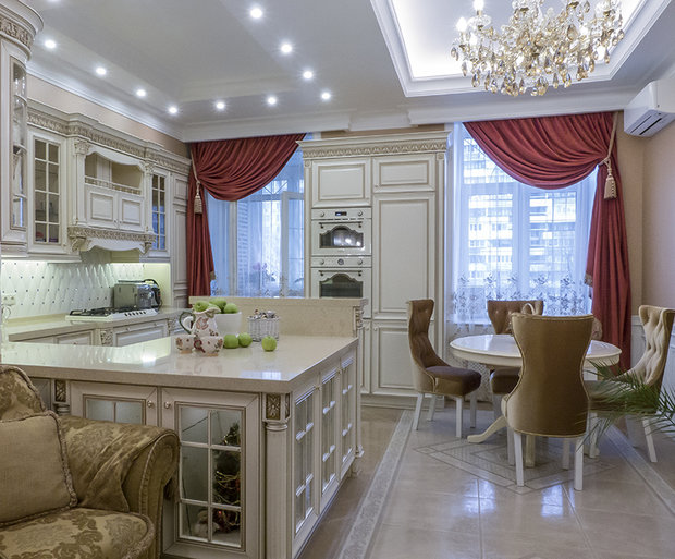 Фото из портфолио Квартира в классическом стиле – фотографии дизайна интерьеров на INMYROOM