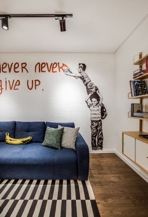 Фотография: Детская в стиле Лофт, Современный, Квартира, Проект недели, Киев, Boho Studio, 3 комнаты, 60-90 метров – фото на INMYROOM