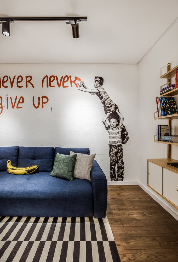 Фотография: Детская в стиле Лофт, Современный, Квартира, Проект недели, Киев, Boho Studio, 3 комнаты, 60-90 метров – фото на INMYROOM
