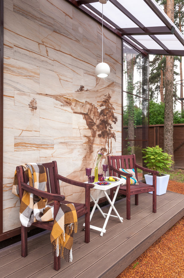 Фотография: Балкон, Терраса в стиле Прованс и Кантри, Восточный, Дом, Дома и квартиры – фото на INMYROOM