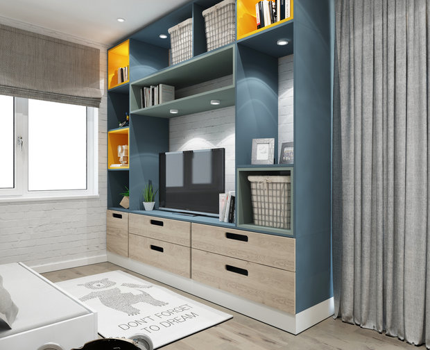 Фото из портфолио Не loft – фотографии дизайна интерьеров на INMYROOM