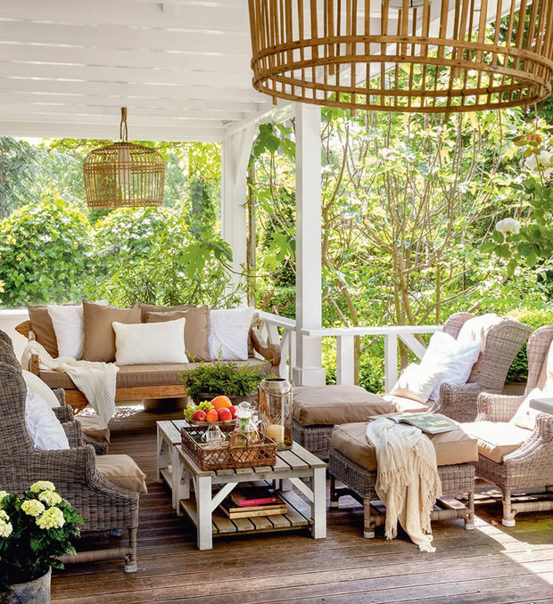 Фото из портфолио Веранда и сад – фотографии дизайна интерьеров на INMYROOM